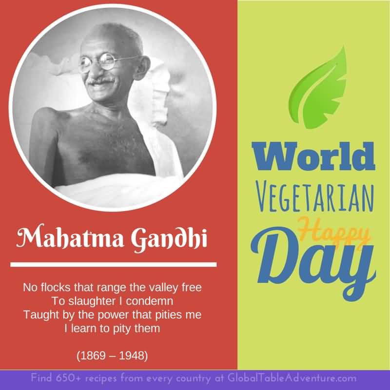 World Vegetarian Happy Day Poster