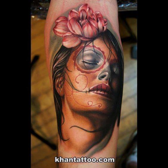 Amazing Gypsy Tattoo by Khan Tattoo