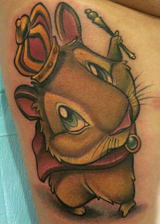 Hamster King Tattoo