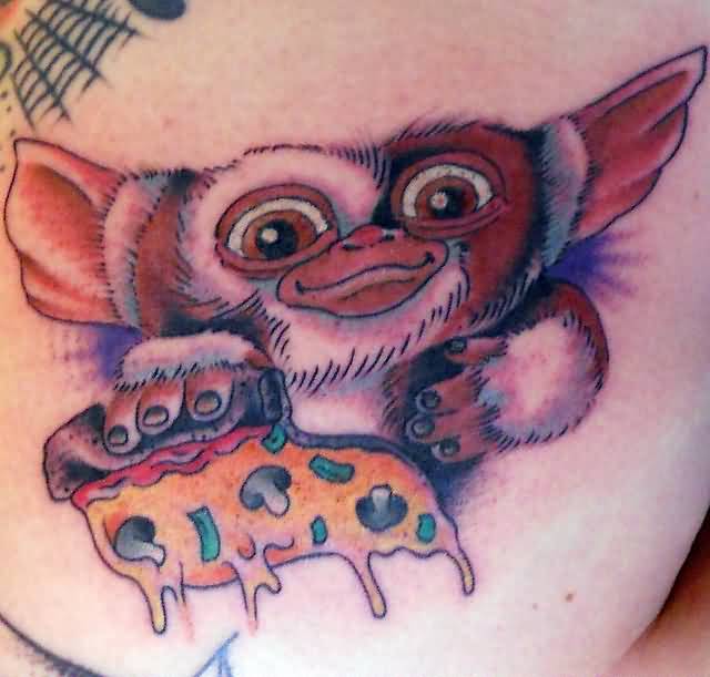 Hamster With Cake Tattoo