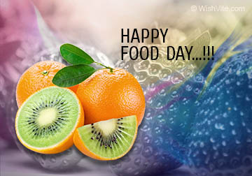 Happy Food Day Wishes