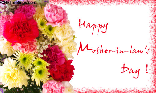 Happy Mother-In-Law Day Greeting Card