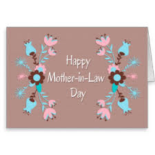 Happy Mother-In-Law Day Greeting Ecard