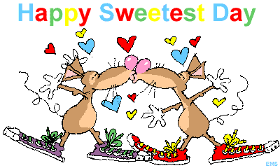 Happy Sweetest Day 2016 Dancing Mouses Animated Picture