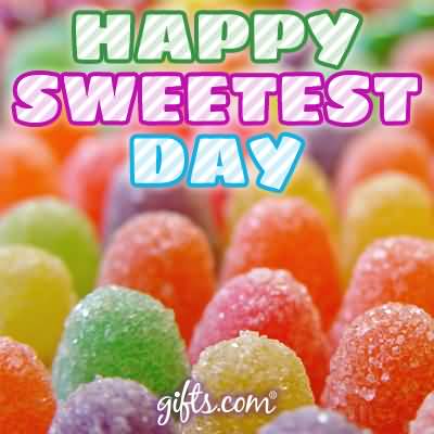 Happy Sweetest Day Colorful Candies Picture