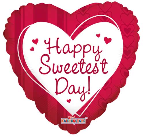 Happy Sweetest Day Heart Frame Picture