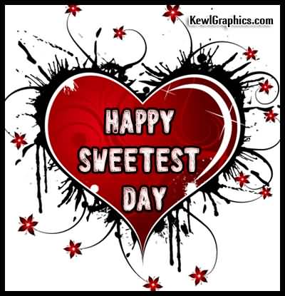Happy Sweetest Day Heart Greeting Card