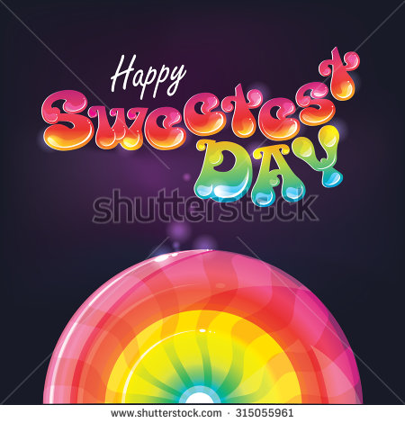 Happy Sweetest Day Lollipop Candy Picture