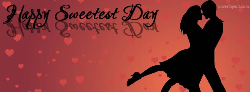 Happy Sweetest Day Loving Couple Facebook Cover Picture