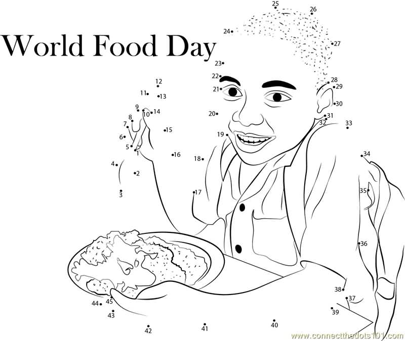 Happy World Food Day Connect The Dots And Make A Picture