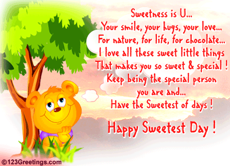 Have The Sweetest Of Days Happy Sweetest Day Wishes Picture