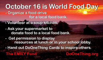 October 16 Is World Food Day Organize A Food Drive For A Local Food Bank