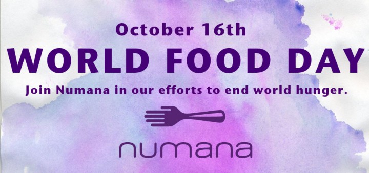 October 16th World Food Day Join Numana In Our Efforts To End World Hunger