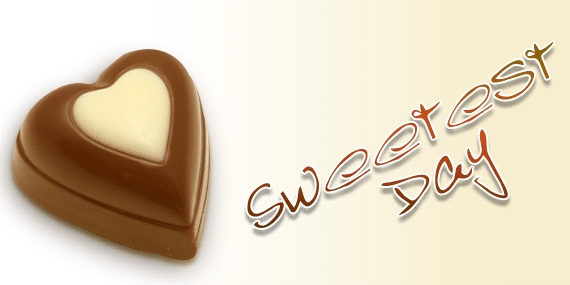 Sweetest Day Wishes Chocolate Heart Picture