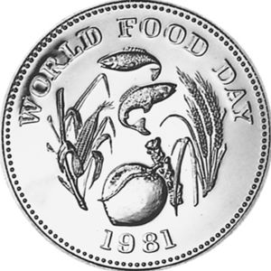 World Food Day 1981 Coin Picture