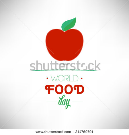 World Food Day 2016 Apple Clipart Image