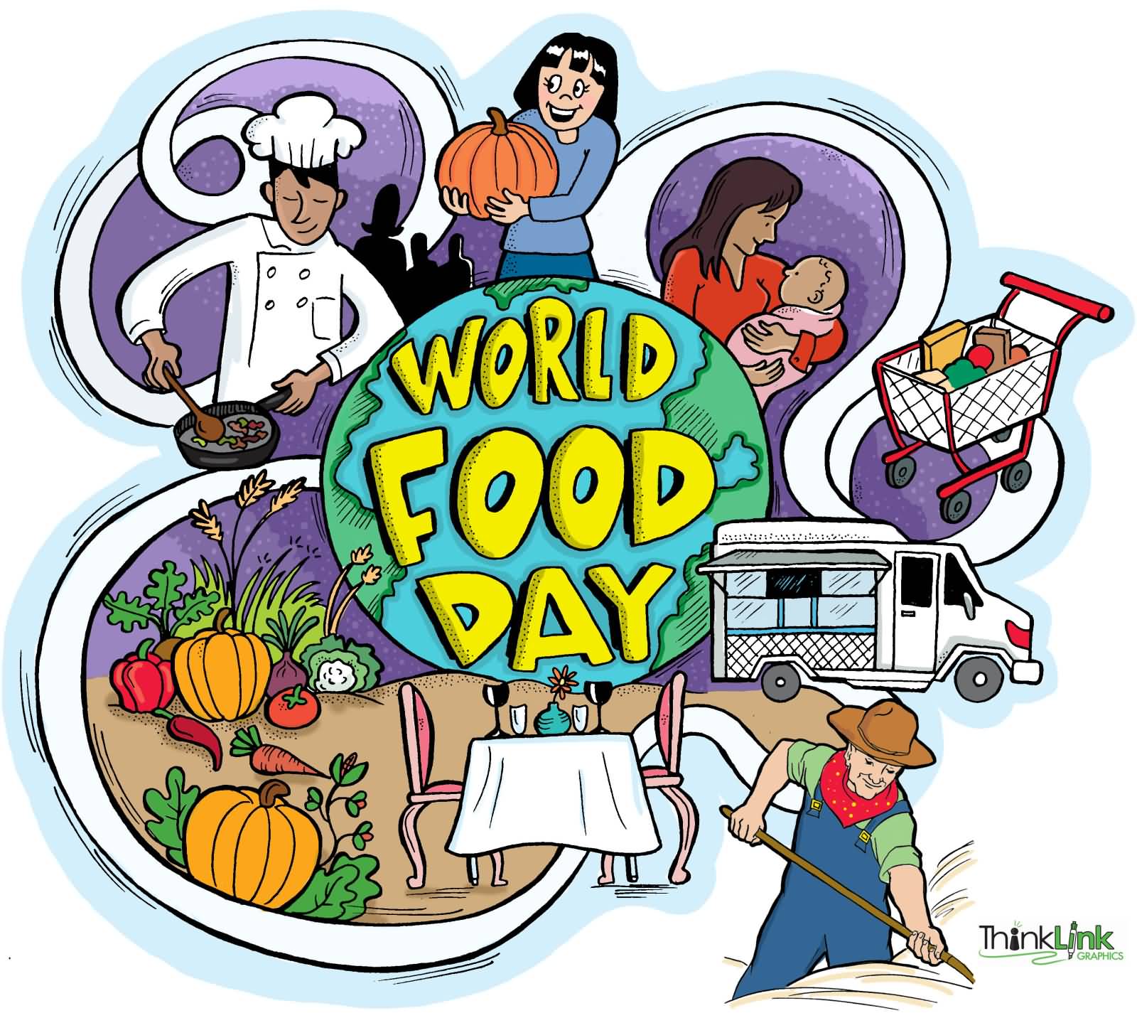 World Food Day Clipart Image