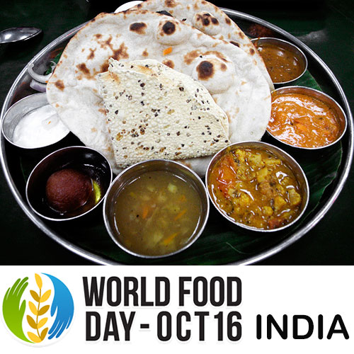 World Food Day October 16, 2016 India