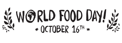World Food Day October 16th, 2016 Header Image