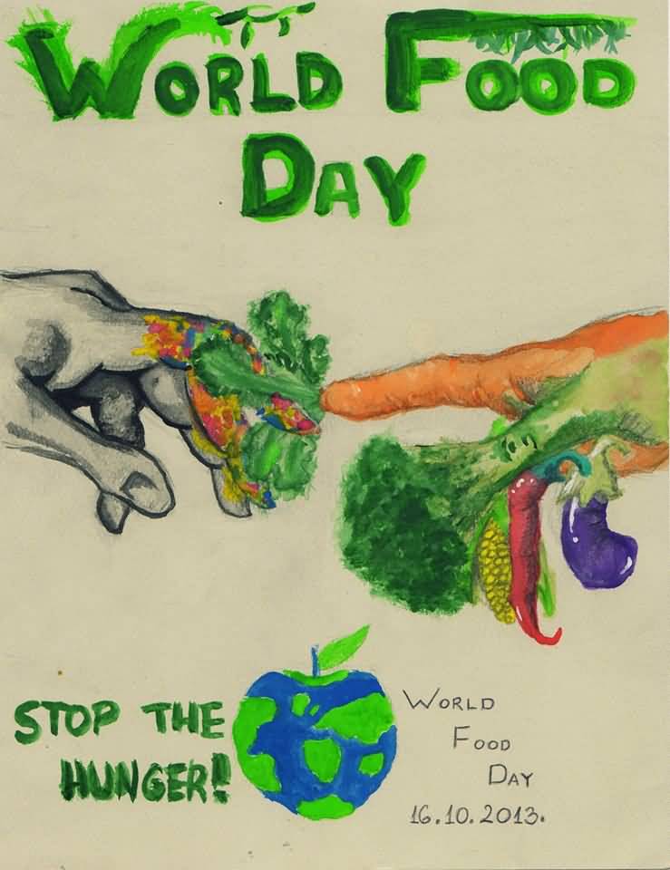 World Food Day Stop The Hunger Poster