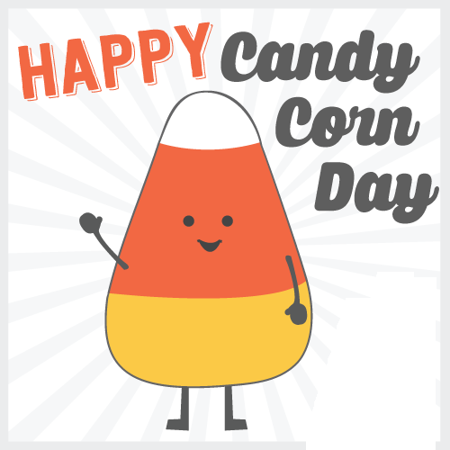 Happy Candy Corn Day Clipart