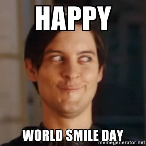 Happy World Smile Day 2016 Meme Picture