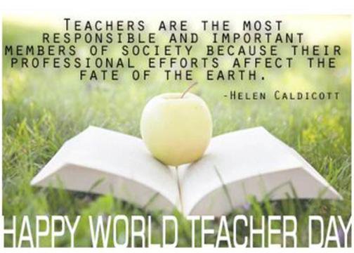 Happy World Teachers Day Greetings