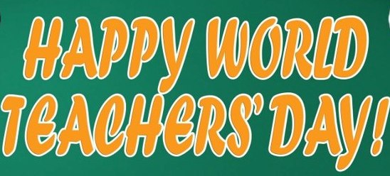 Happy World Teachers Day Header Image