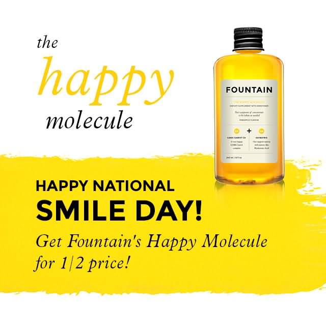 The Happy Molecule Happy National Smile Day