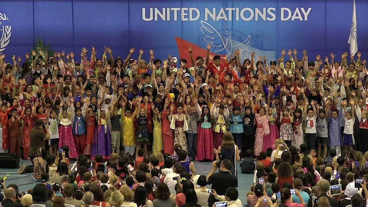UNIS Hanoi United Nations Day Assembly Picture