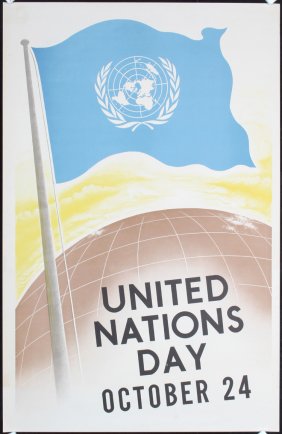 United Nations Day October 24 Clipart
