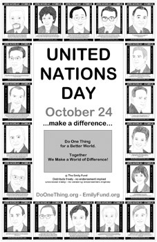 United Nations Day October 24 Front Cover