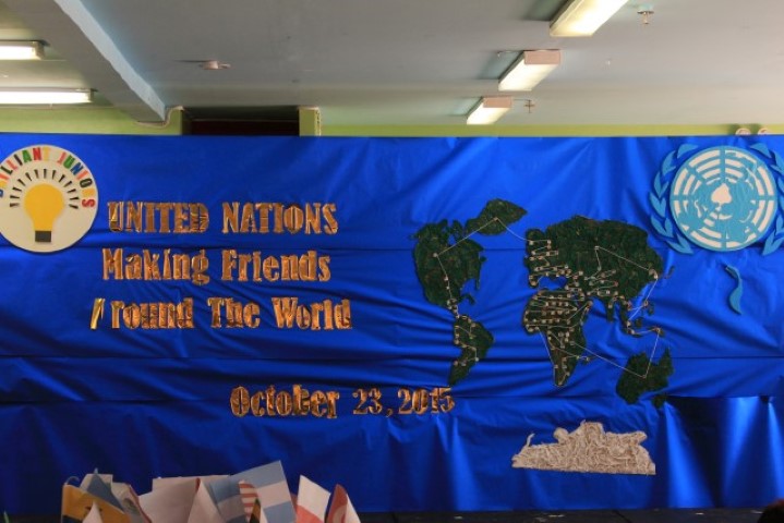 United Nations Making Friends Around The World Happy United Nations Day