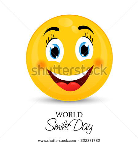World Smile Day Smiley Clipart Image