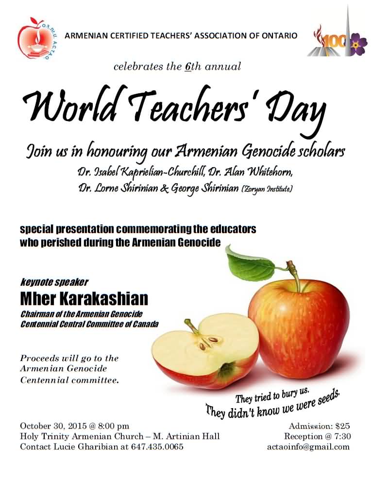 World Teachers Day Poster Image