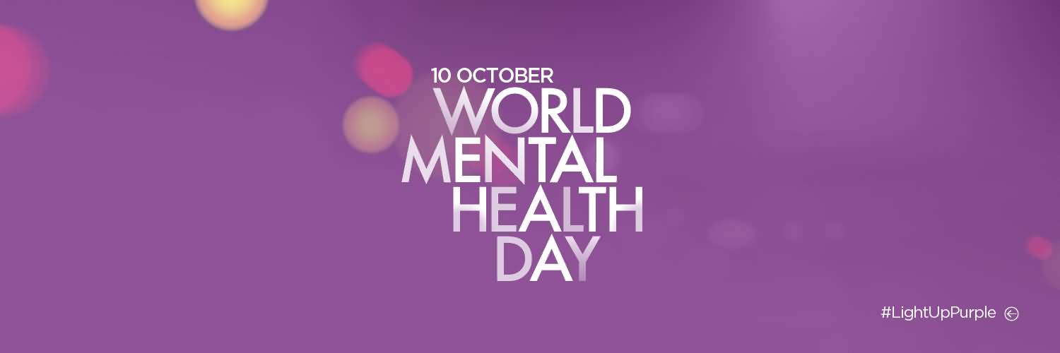 10 October World Mental Health Day Facebook Cover Image