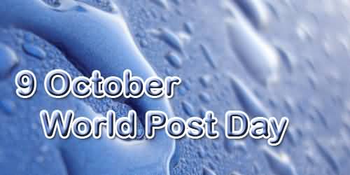 9 October World Post Day Image