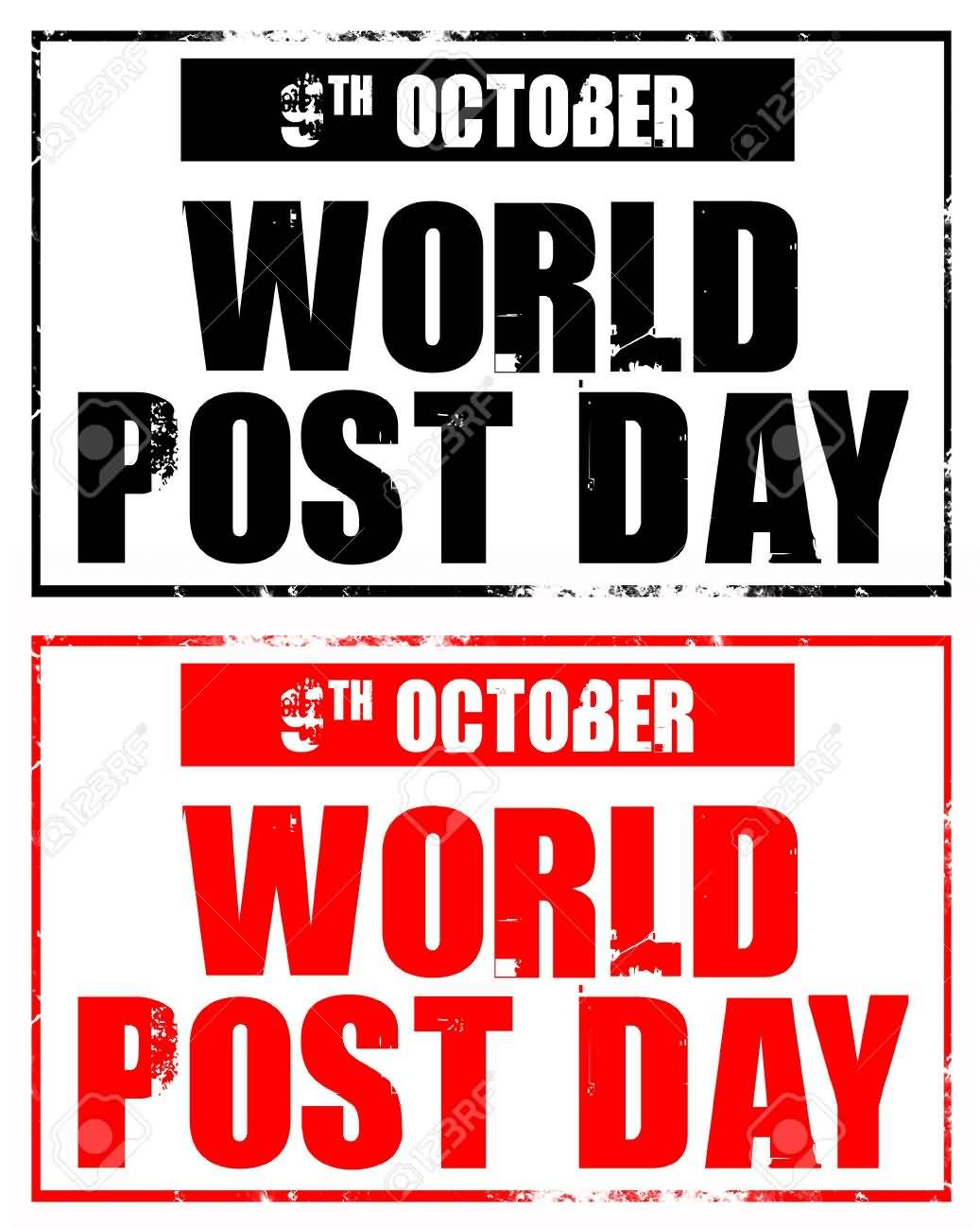 9th October World Post Day Wishes Picture