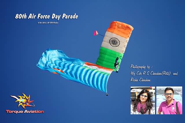 Air Force Day Parade Wishes Card