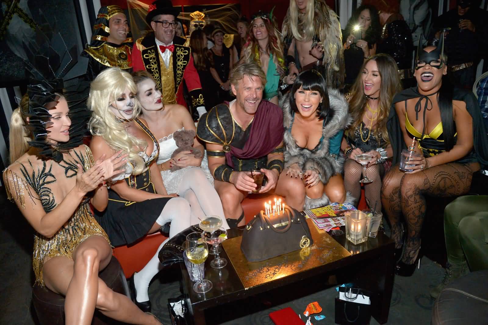 Celebrities Attend Eye Candy Halloween Party