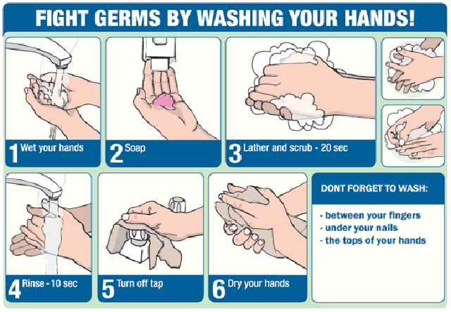 Fight Germs By Washing Your Hands Global Handwashing Day Picture