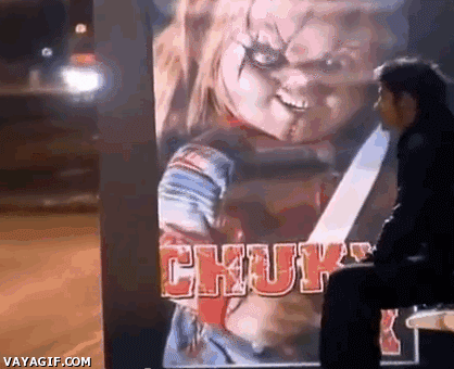 Funny Prank – Scary character coming out of poster