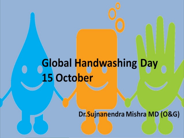 Global Handwashing Day 15 October Poster Image