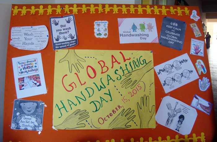 Global Handwashing Day Notice Board