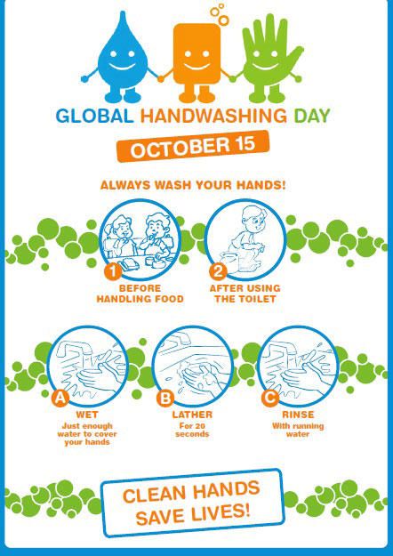 Global Handwashing Day October 15