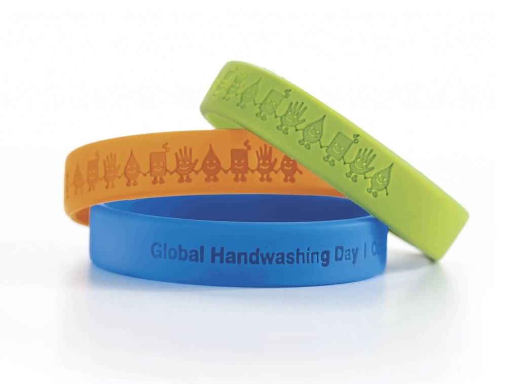 Global Handwashing Day Wristbands Picture