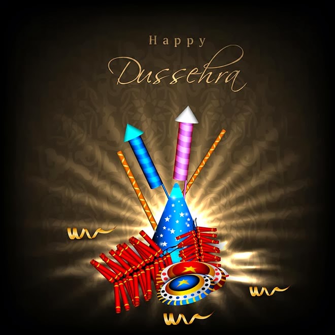 Happy Dussehra 2016 Fireworks Picture