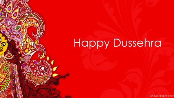 Happy Dussehra 2016 Greeting Card