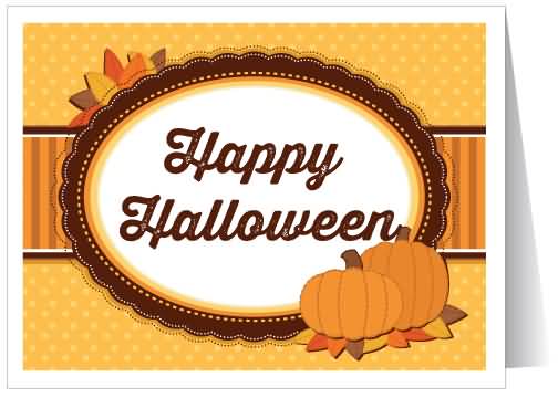 Happy Halloween Greeting Ecard Picture