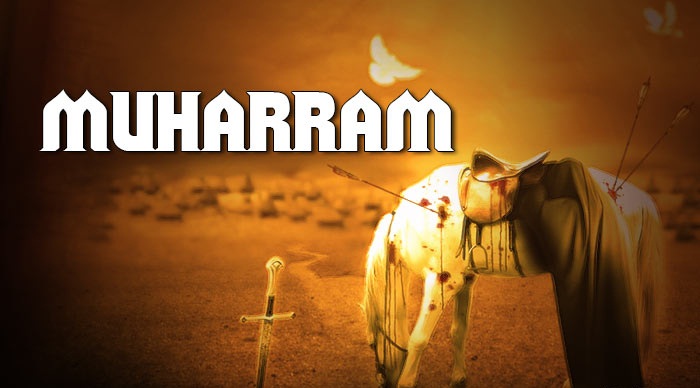 Happy Muharram Wishes Wounded Horse Picture